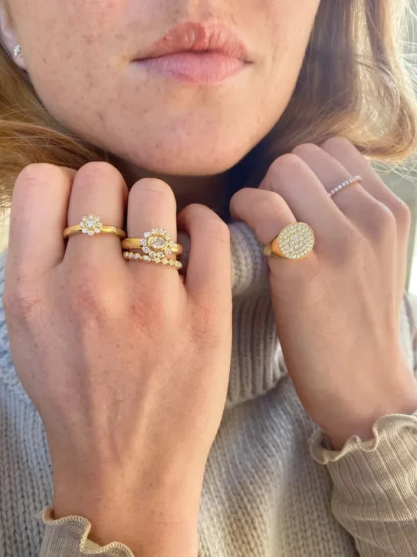 Alexandria ringe, mini, midi, mellem og stor*P. Hertz Clearance