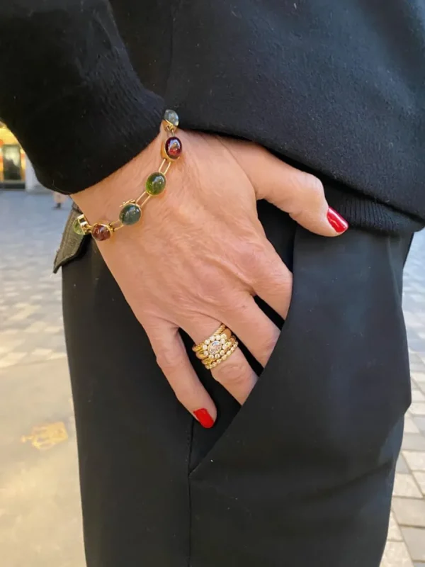 Harlekin armbånd med stave*P. Hertz Hot