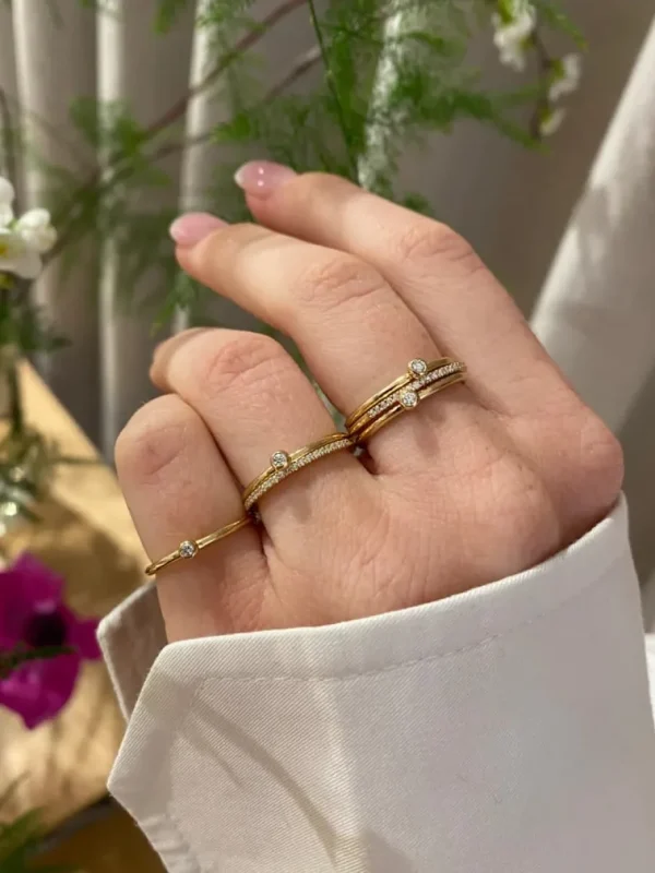 Mini Bubbles ring*P. Hertz Fashion