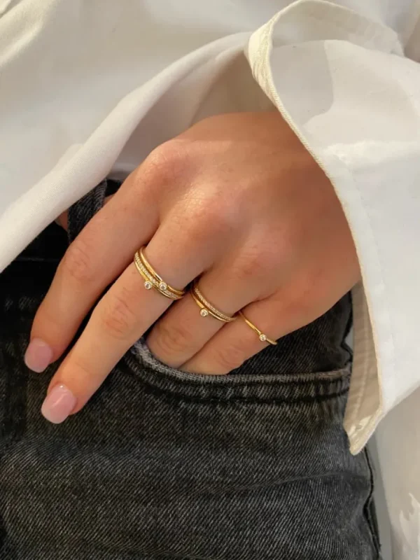 Mini Bubbles ring*P. Hertz Fashion