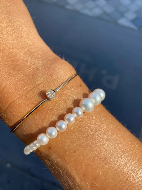 Petit pavé armring*P. Hertz Discount