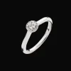 Ring med rund roset*P. Hertz Sale