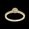 Ring med rund roset*P. Hertz Outlet
