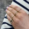 Signetring oval, lille*P. Hertz Clearance