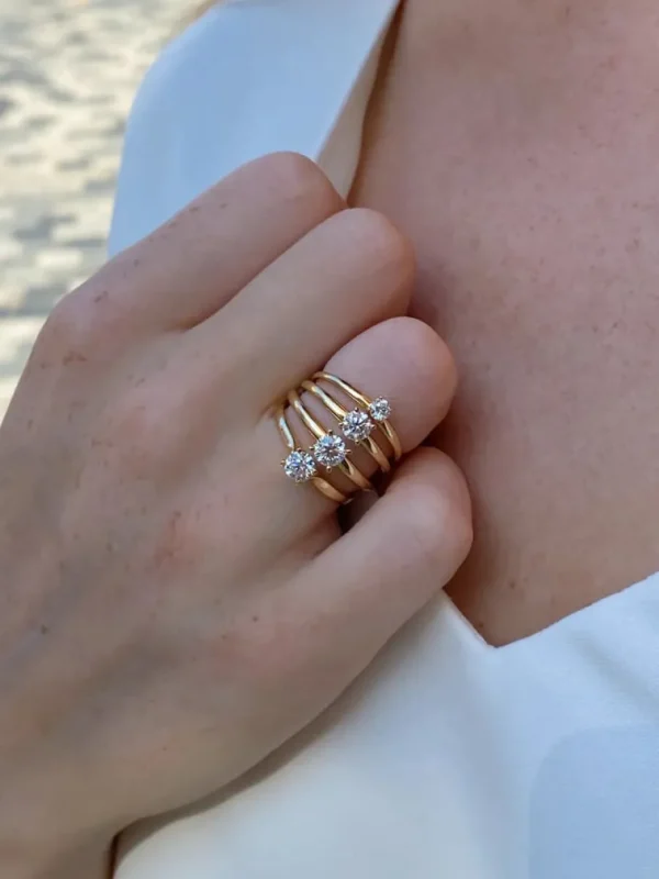 Solitaire ring*P. Hertz New