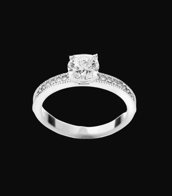 Solitaire ring*P. Hertz Fashion