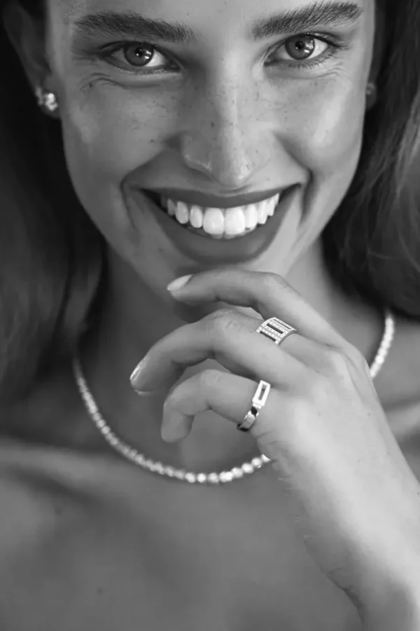 Strata Pavé ring, smal*P. Hertz Fashion