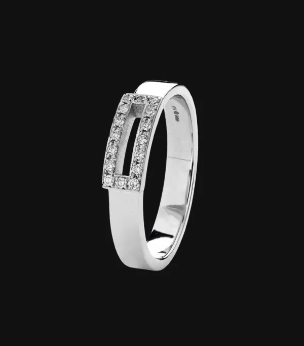 Strata Pavé ring, smal*P. Hertz Fashion