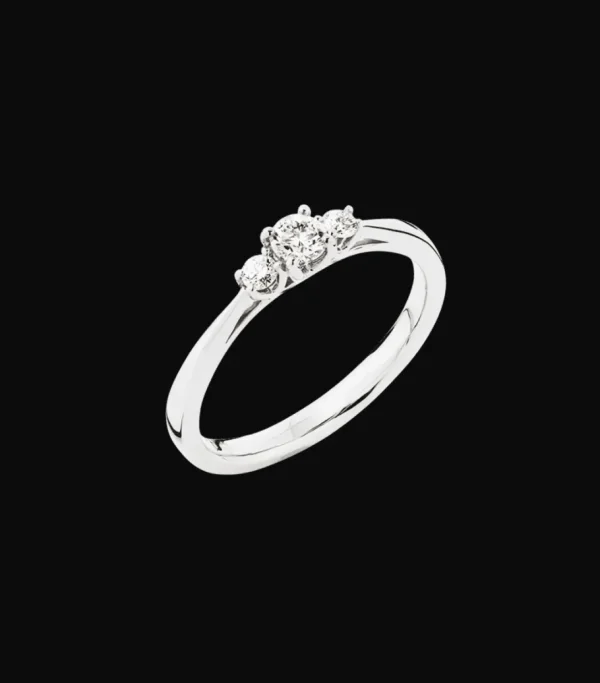 Tre-stens ring*P. Hertz Sale