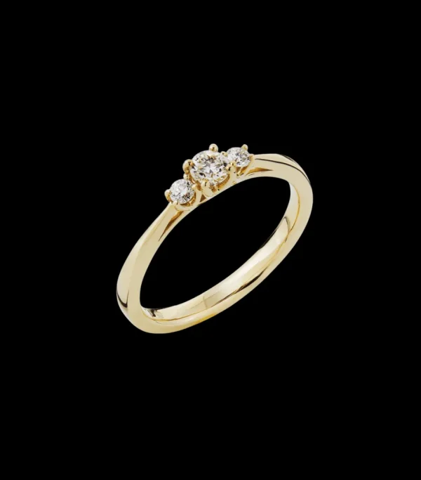 Tre-stens ring*P. Hertz Sale